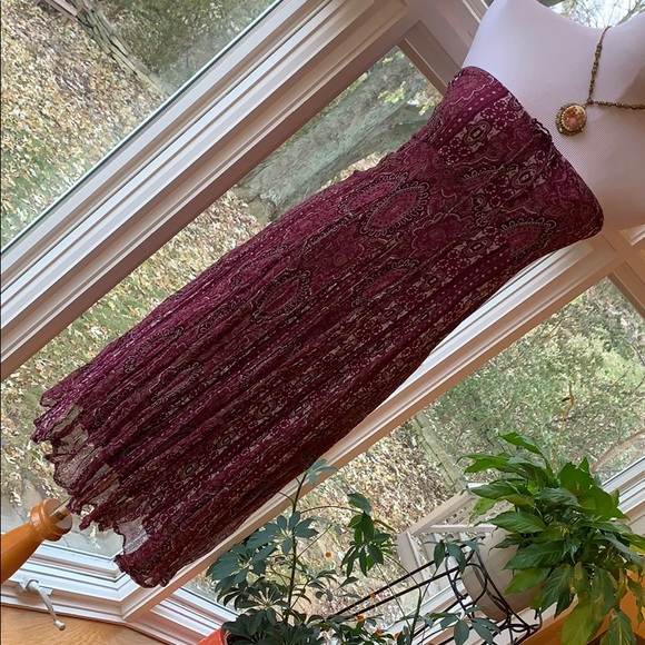 LUCKY BRAND- HOBO SKIRT - Picture 4 of 8